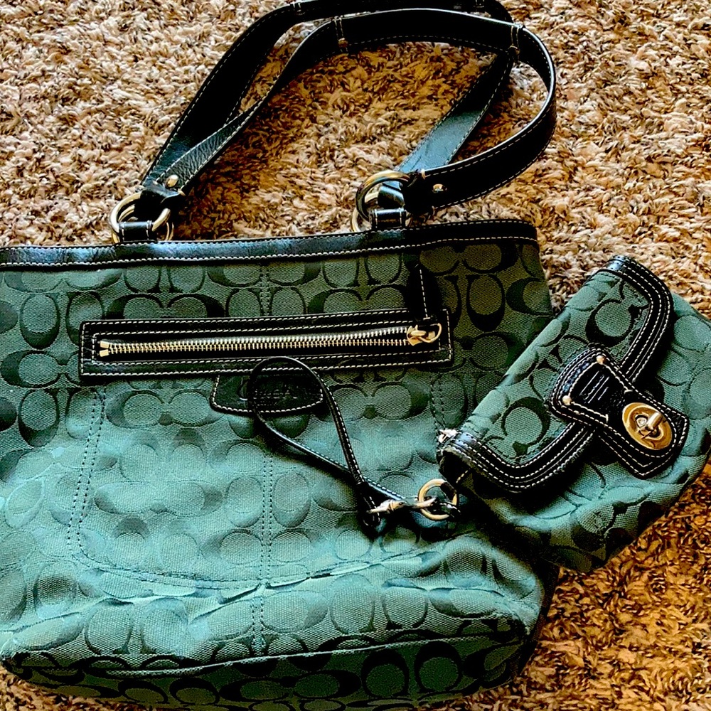 COACH Bag and Wristlet